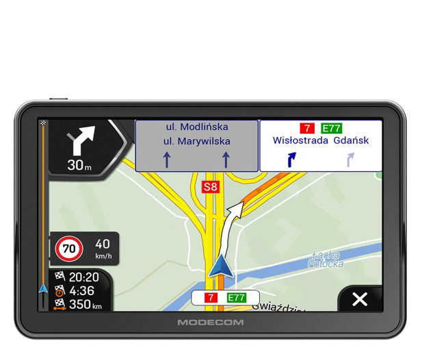 MODECOM FreeWAY CX 7.3 GO Navigation Truck (Europa roczna aktualizac - 1504535 - zdjęcie